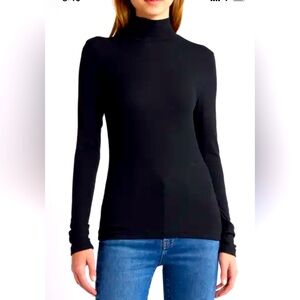 Wilfred Black Turtleneck Long Sleeve Size S